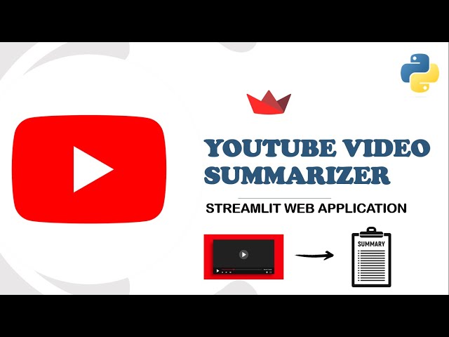 Youtube Video Transcribe Summarier